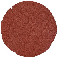 Produktbild för Stepping Stone 6 pcs Röd Ø 45 x 1,8 cm Gummi