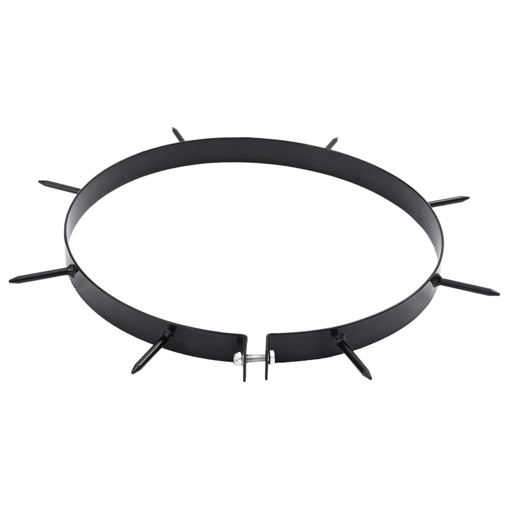 Produktbild för Gräspoängare med klämmor och spikar 5 pcs Ø 320 mm Stål