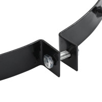 Produktbild för Gräspoängare med klämmor och spikar 5 pcs Ø 320 mm Stål