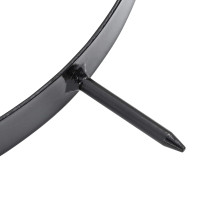 Produktbild för Gräspoängare med klämmor och spikar 5 pcs Ø 320 mm Stål