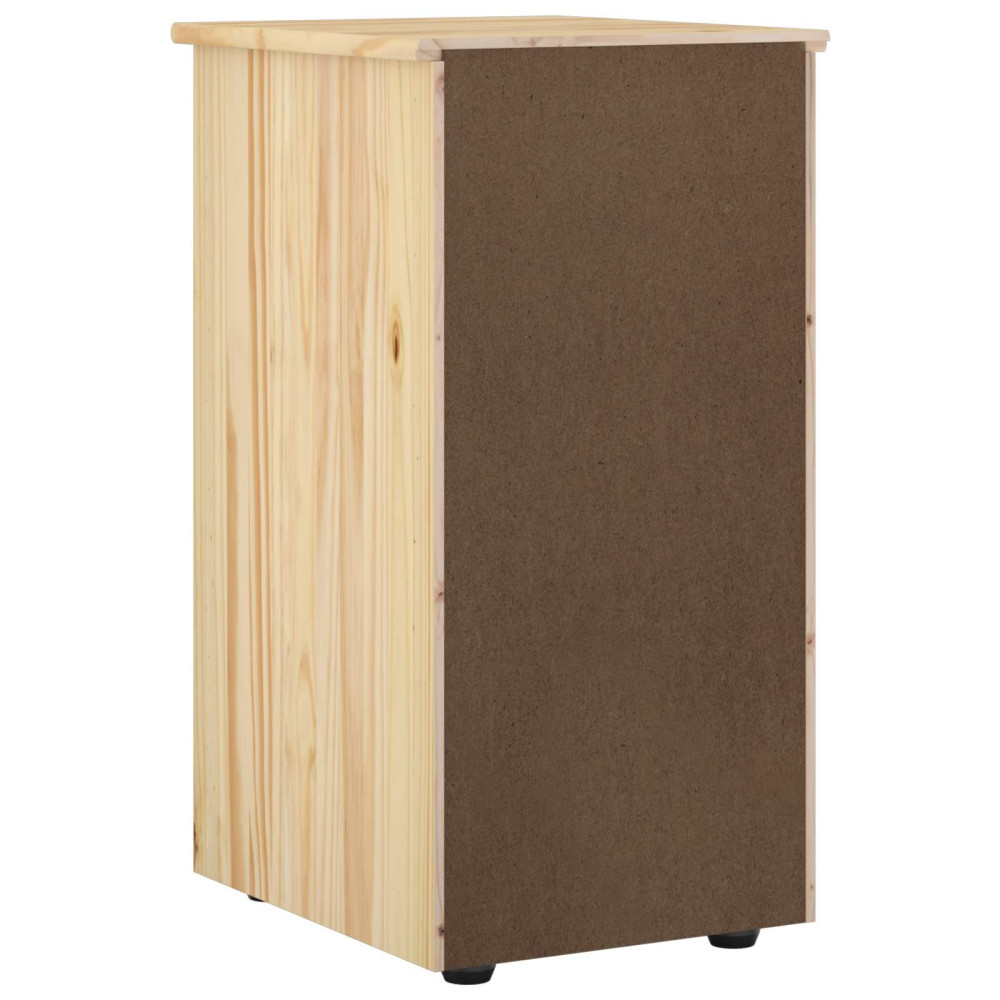 Produktbild för Skåp Brun 34 x 39 x 61,5 cm Massiv furu