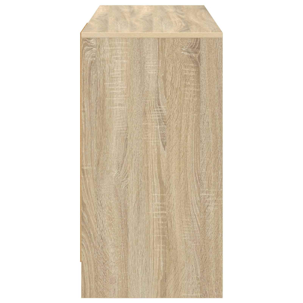 Produktbild för Skrivbord med låda Sonoma-ek 100 x 40 x 75 cm Konstruerat trä