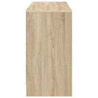 Produktbild för Skrivbord med låda Sonoma-ek 100 x 40 x 75 cm Konstruerat trä