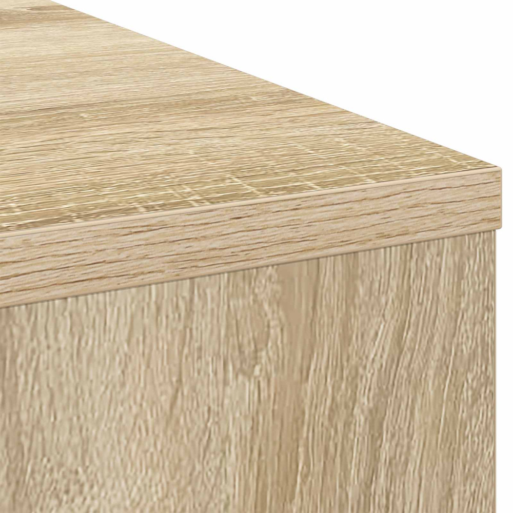 Produktbild för Skrivbord med låda Sonoma-ek 100 x 40 x 75 cm Konstruerat trä
