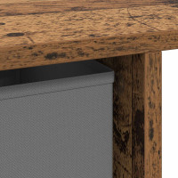 Produktbild för Skrivbord med låda Gammalt trä 100 x 40 x 75 cm Konstruerat trä