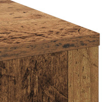 Produktbild för Skrivbord med låda Gammalt trä 100 x 40 x 75 cm Konstruerat trä