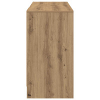 Produktbild för Skrivbord med låda Artisan Ek 100 x 40 x 75 cm Konstruerat trä