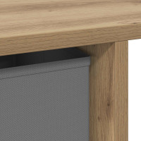 Produktbild för Skrivbord med låda Artisan Ek 100 x 40 x 75 cm Konstruerat trä