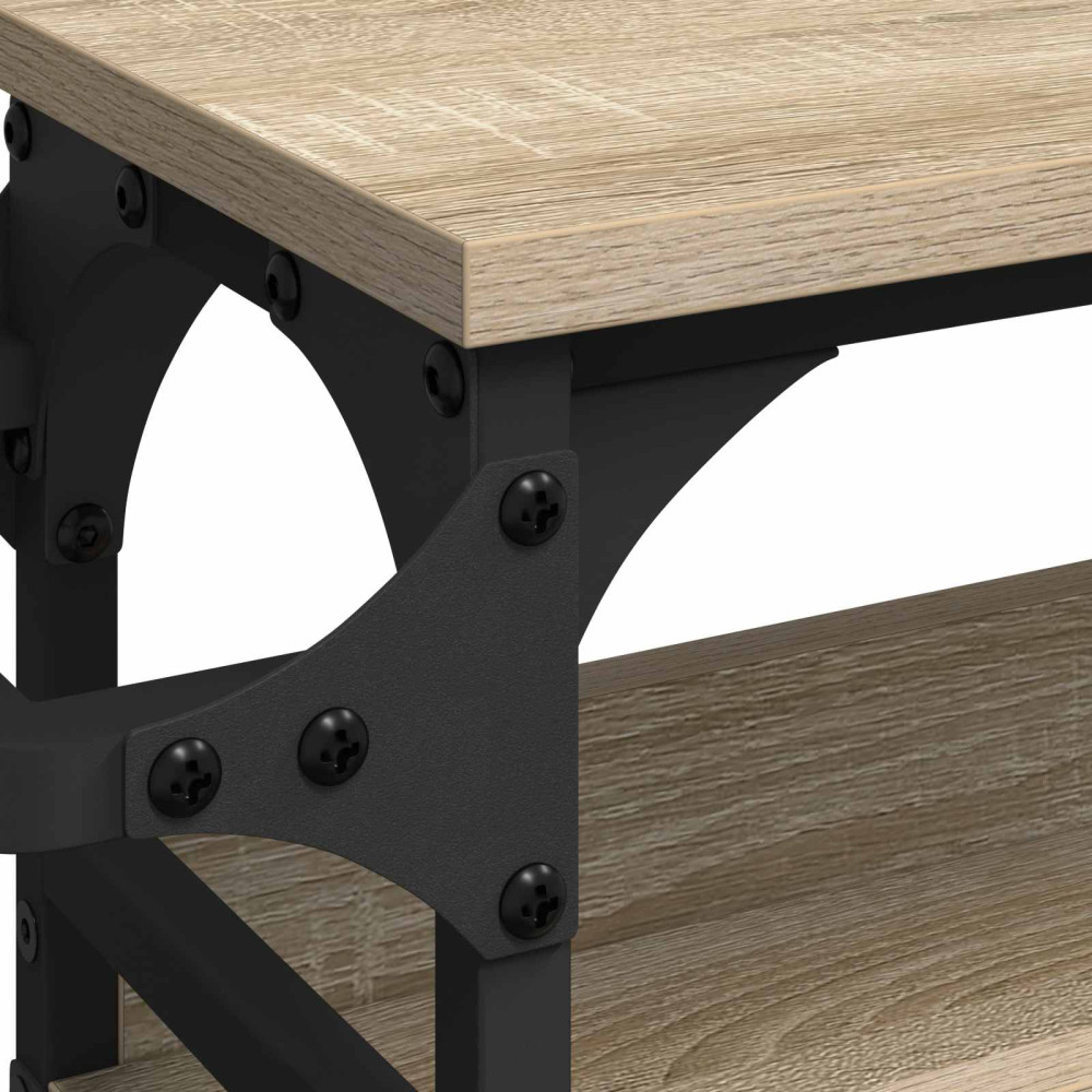 Produktbild för Köksvagn Sonoma-ek 53 x 20 x 76 cm Konstruerat trä
