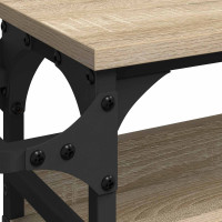 Produktbild för Köksvagn Sonoma-ek 53 x 20 x 76 cm Konstruerat trä