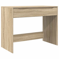 Produktbild för Skrivbord med låda Sonoma-ek 100 x 50 x 78 cm Konstruerat trä