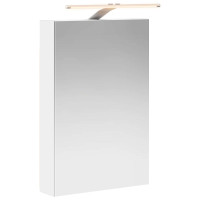 Produktbild för Badrumsspegelskåp Vit 40 x 10,5 x 60,5 cm Konstruerat trä