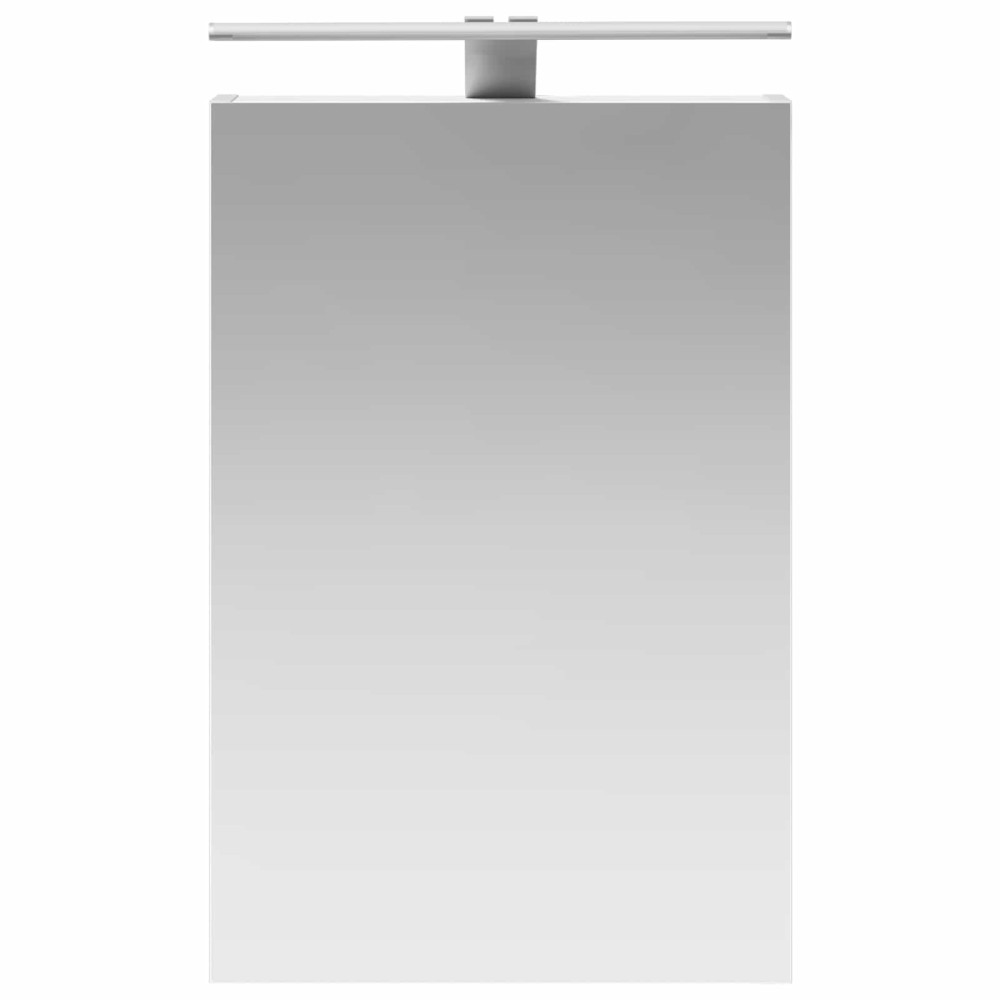 Produktbild för Badrumsspegelskåp Vit 40 x 10,5 x 60,5 cm Konstruerat trä