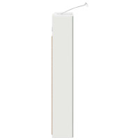 Produktbild för Badrumsspegelskåp Vit 40 x 10,5 x 60,5 cm Konstruerat trä