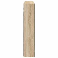 Produktbild för Badrumsspegelskåp Sonoma-ek 100 x 14,5 x 70 cm Konstruerat trä
