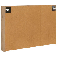 Produktbild för Badrumsspegelskåp Artisan Ek 100 x 14,5 x 70 cm Konstruerat trä