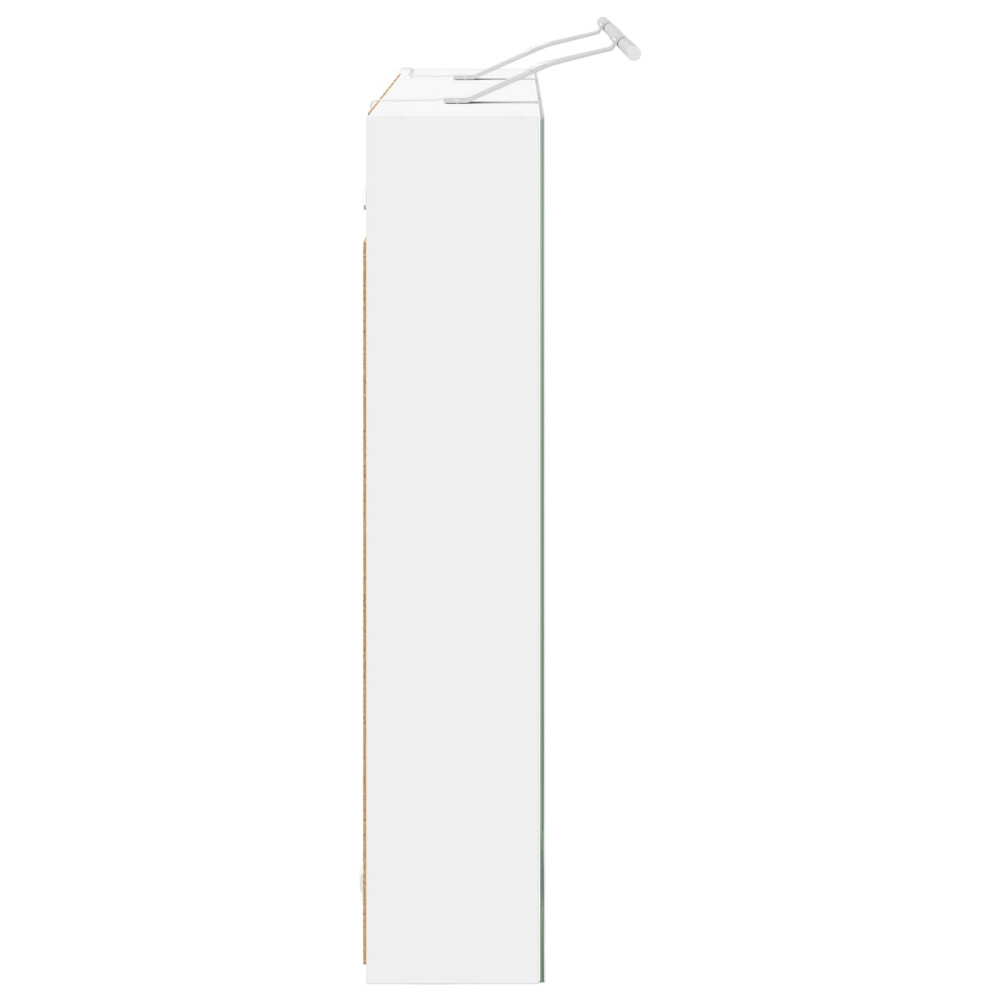 Produktbild för Badrumsspegelskåp Vit 100 x 14,5 x 70 cm Konstruerat trä