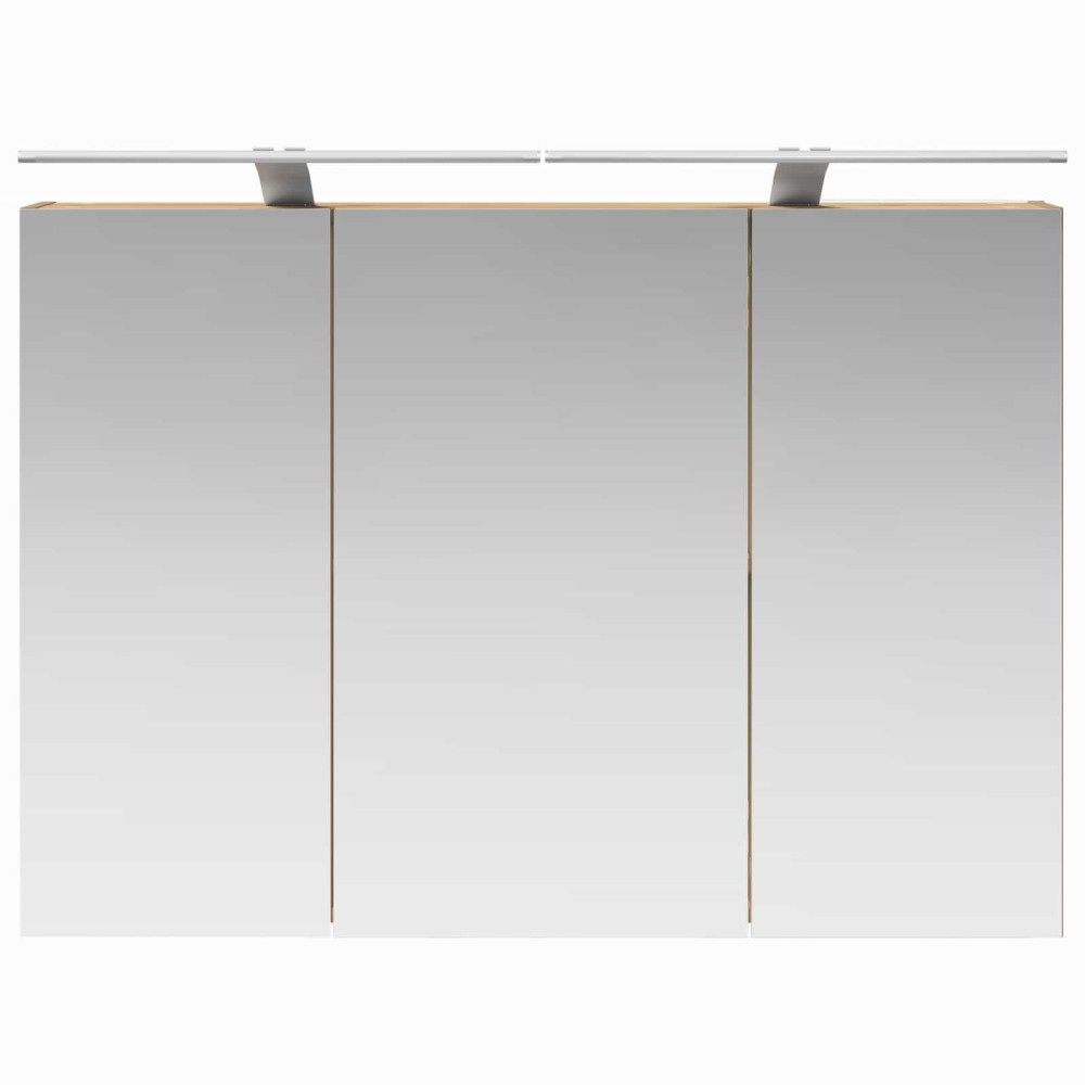 Produktbild för Badrumsspegelskåp Artisan Ek 100 x 14,5 x 70 cm Konstruerat trä