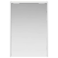 Produktbild för Badrumsspegelskåp Vit 43 x 16 x 62.5 cm Konstruerat trä