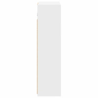 Produktbild för Badrumsspegelskåp Vit 43 x 16 x 62.5 cm Konstruerat trä