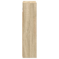 Produktbild för Badrumsspegelskåp Sonoma-ek 43 x 16 x 62.5 cm Konstruerat trä