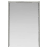 Produktbild för Badrumsspegelskåp Betonggrå 43 x 16 x 62.5 cm Konstruerat trä