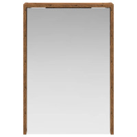 Produktbild för Badrumsspegelskåp Gammalt trä 43 x 16 x 62.5 cm Konstruerat trä