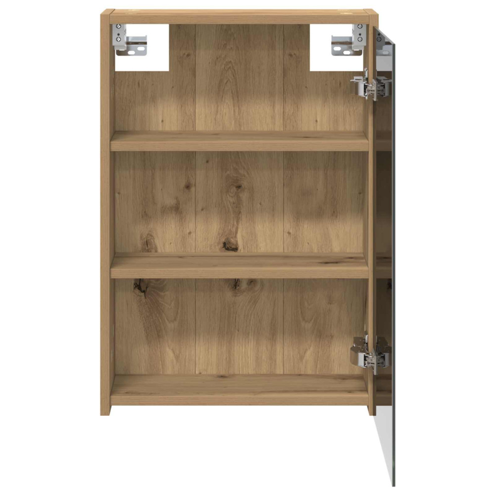 Produktbild för Badrumsspegelskåp Artisan Ek 43 x 16 x 62.5 cm Konstruerat trä