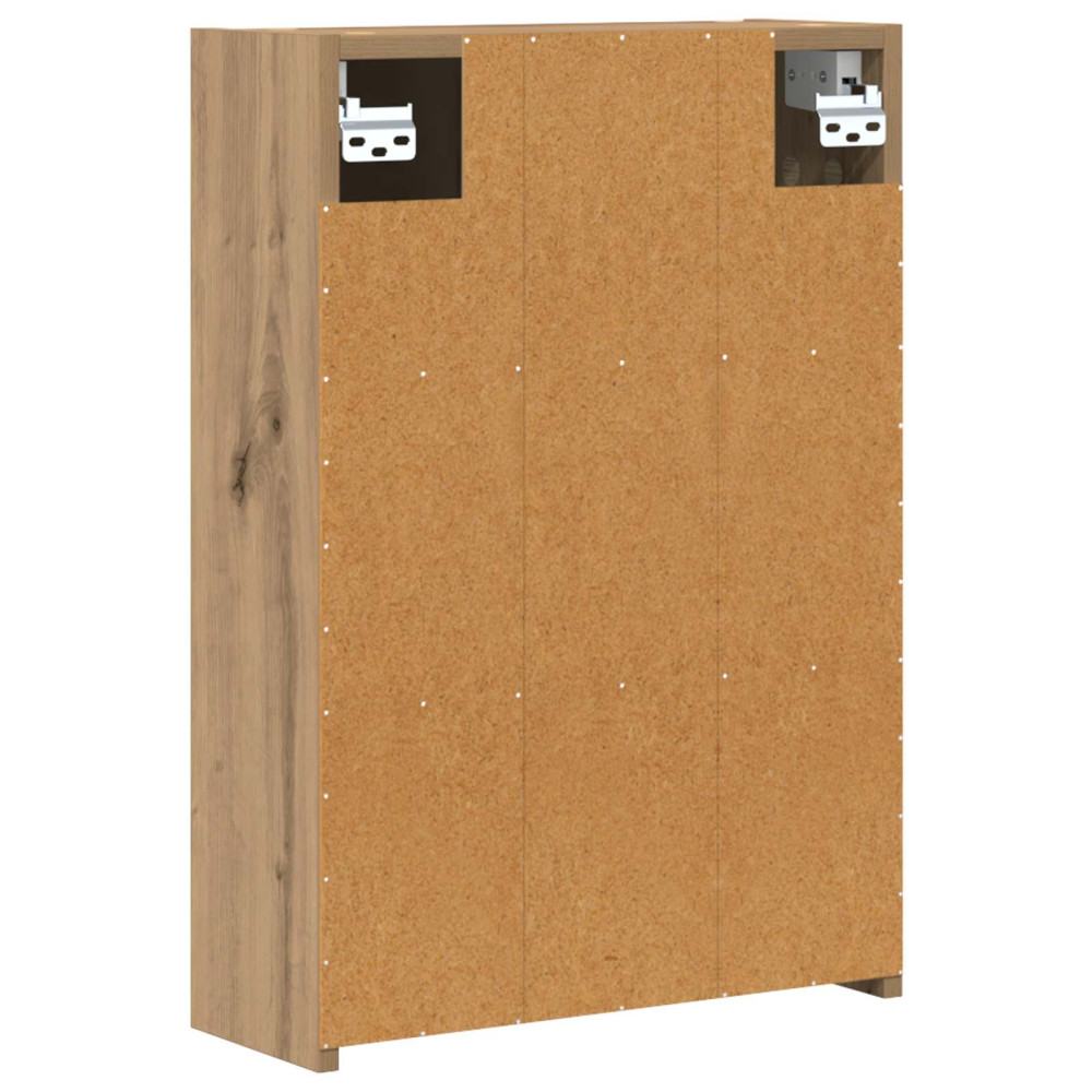 Produktbild för Badrumsspegelskåp Artisan Ek 43 x 16 x 62.5 cm Konstruerat trä