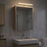 Produktbild för Badrumsspegelskåp Sonoma-ek 43 x 16 x 62.5 cm Konstruerat trä