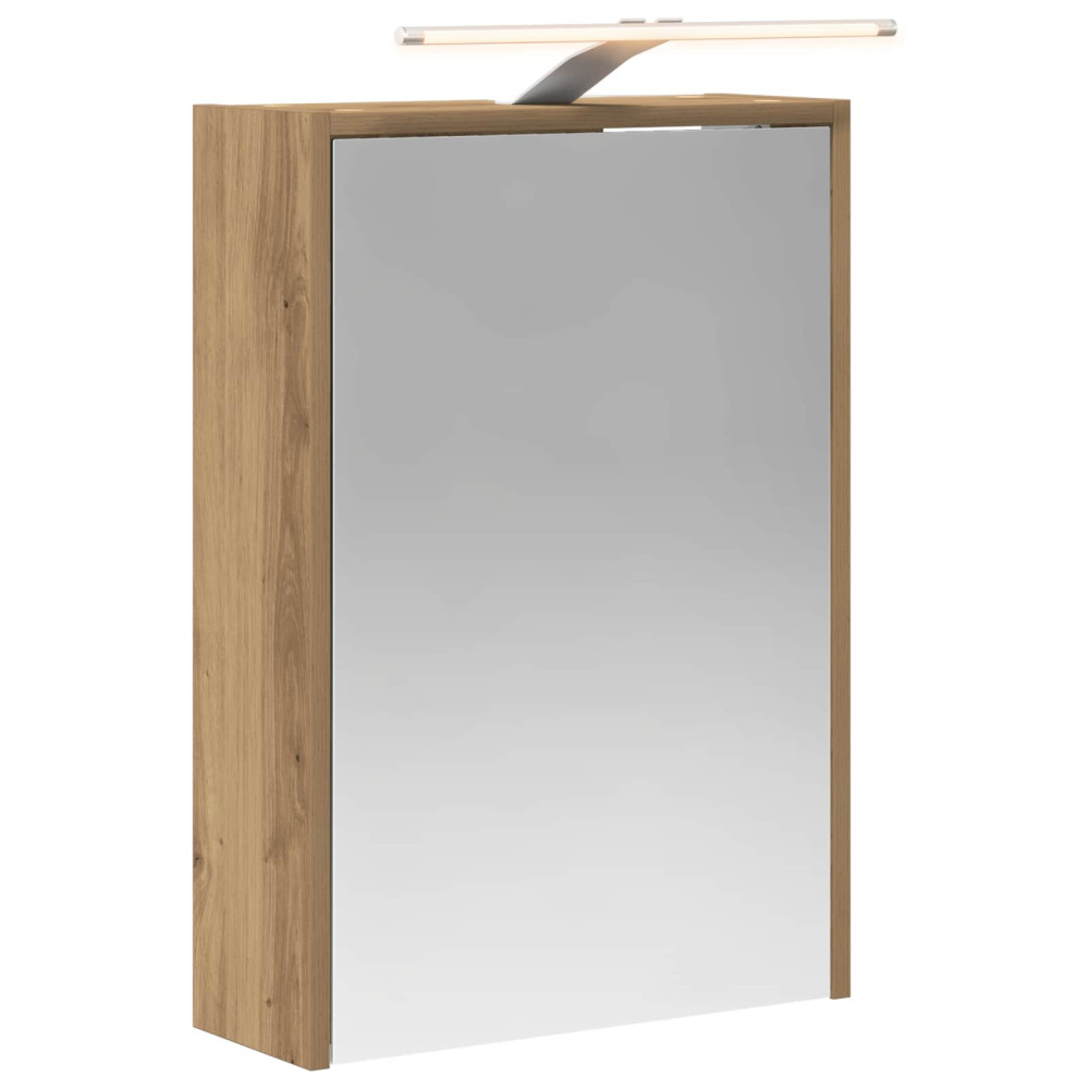 Produktbild för Badrumsspegelskåp Artisan Ek 43 x 16 x 62.5 cm Konstruerat trä