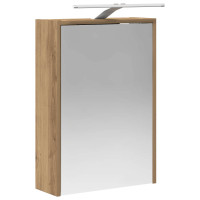 Produktbild för Badrumsspegelskåp Artisan Ek 43 x 16 x 62.5 cm Konstruerat trä