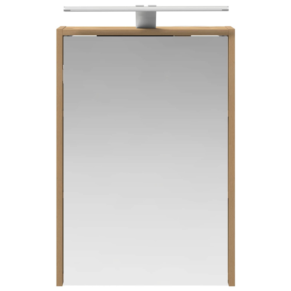 Produktbild för Badrumsspegelskåp Artisan Ek 43 x 16 x 62.5 cm Konstruerat trä