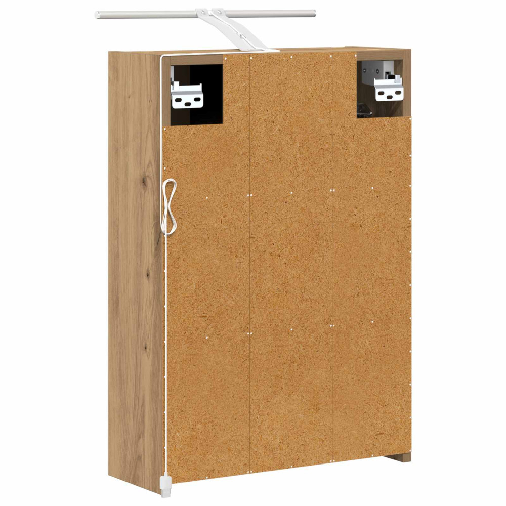 Produktbild för Badrumsspegelskåp Artisan Ek 43 x 16 x 62.5 cm Konstruerat trä