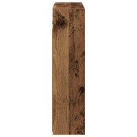 Produktbild för Badrumsspegelskåp Gammalt trä 63,5 x 16 x 62,5 cm
