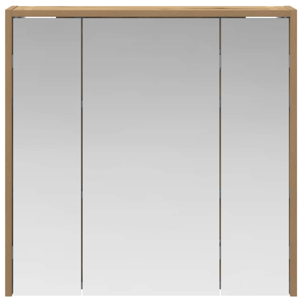 Produktbild för Badrumsspegelskåp Artisan Ek 63,5 x 16 x 62,5 cm