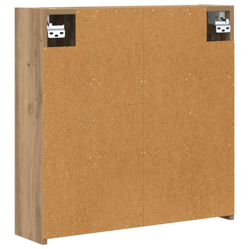 Produktbild för Badrumsspegelskåp Artisan Ek 63,5 x 16 x 62,5 cm