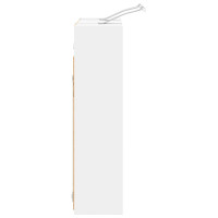 Produktbild för Badrumsspegelskåp för Vit 63,5 x 16 x 62,5 cm Konstruerat trä