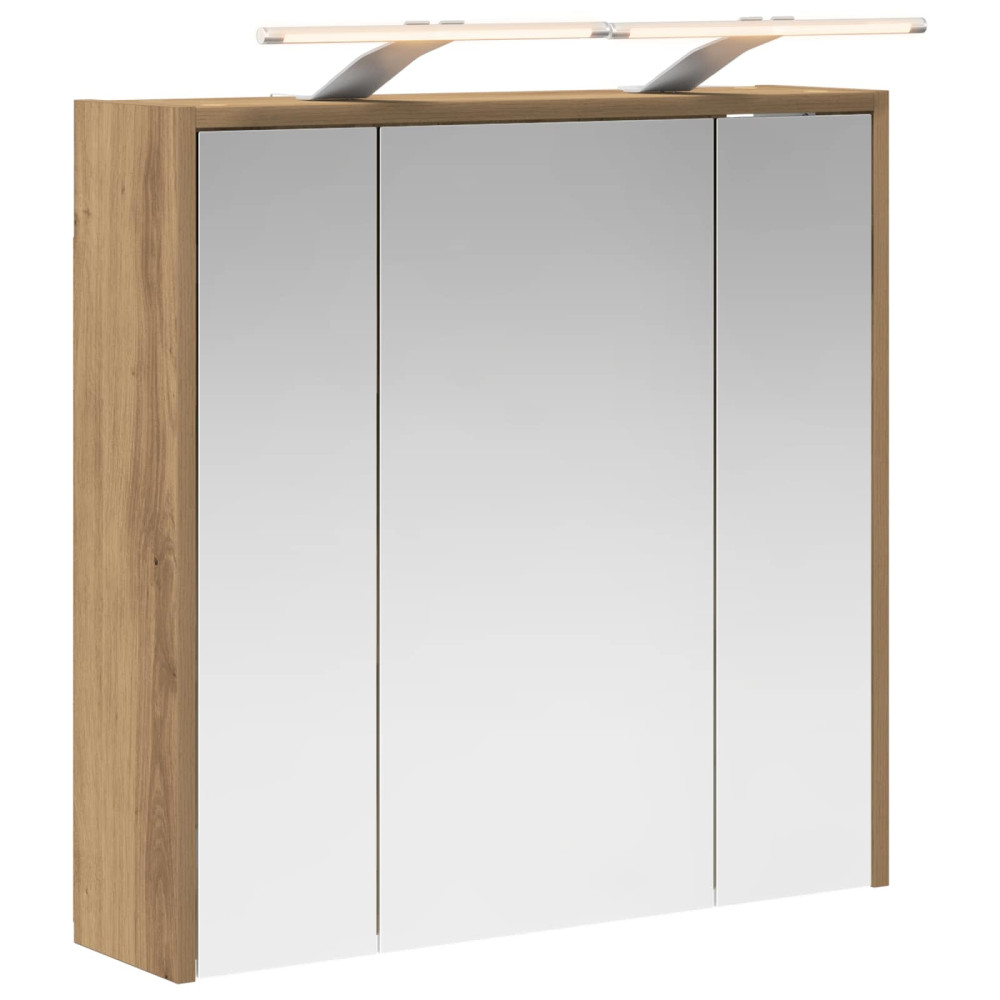 Produktbild för Badrumsspegelskåp Artisan Ek 63,5 x 16 x 62,5 cm