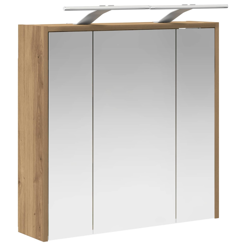 Produktbild för Badrumsspegelskåp Artisan Ek 63,5 x 16 x 62,5 cm