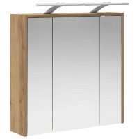 Produktbild för Badrumsspegelskåp Artisan Ek 63,5 x 16 x 62,5 cm