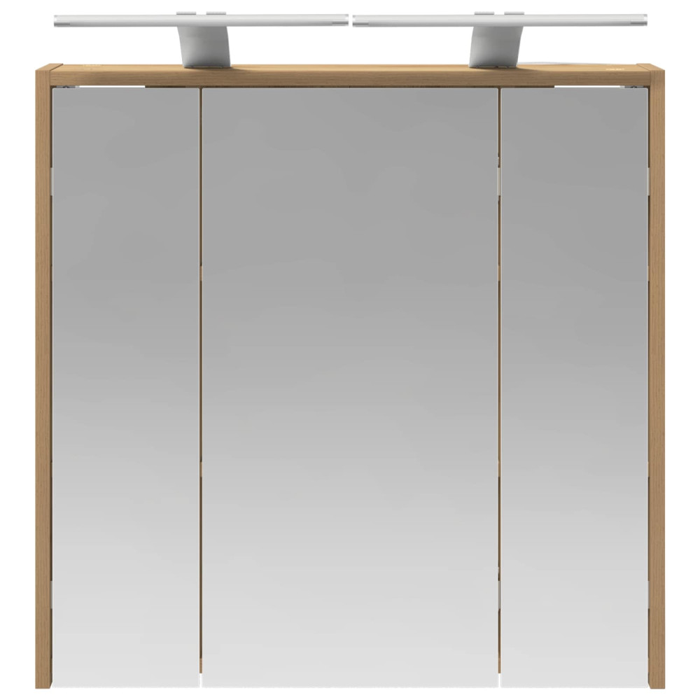 Produktbild för Badrumsspegelskåp Artisan Ek 63,5 x 16 x 62,5 cm