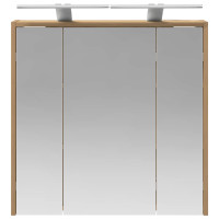 Produktbild för Badrumsspegelskåp Artisan Ek 63,5 x 16 x 62,5 cm