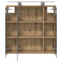 Produktbild för Badrumsspegelskåp Artisan Ek 63,5 x 16 x 62,5 cm