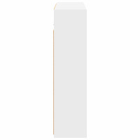 Produktbild för Badrumsspegelskåp för Vit 73,5 x 16 x 62,5 cm Konstruerat trä