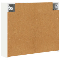 Produktbild för Badrumsspegelskåp för Vit 73,5 x 16 x 62,5 cm Konstruerat trä
