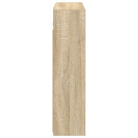 Produktbild för Badrumsspegelskåp Sonoma-ek 73,5 x 16 x 62,5 cm Konstruerat trä