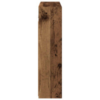 Produktbild för Badrumsspegelskåp Gammalt trä 73,5 x 16 x 62,5 cm
