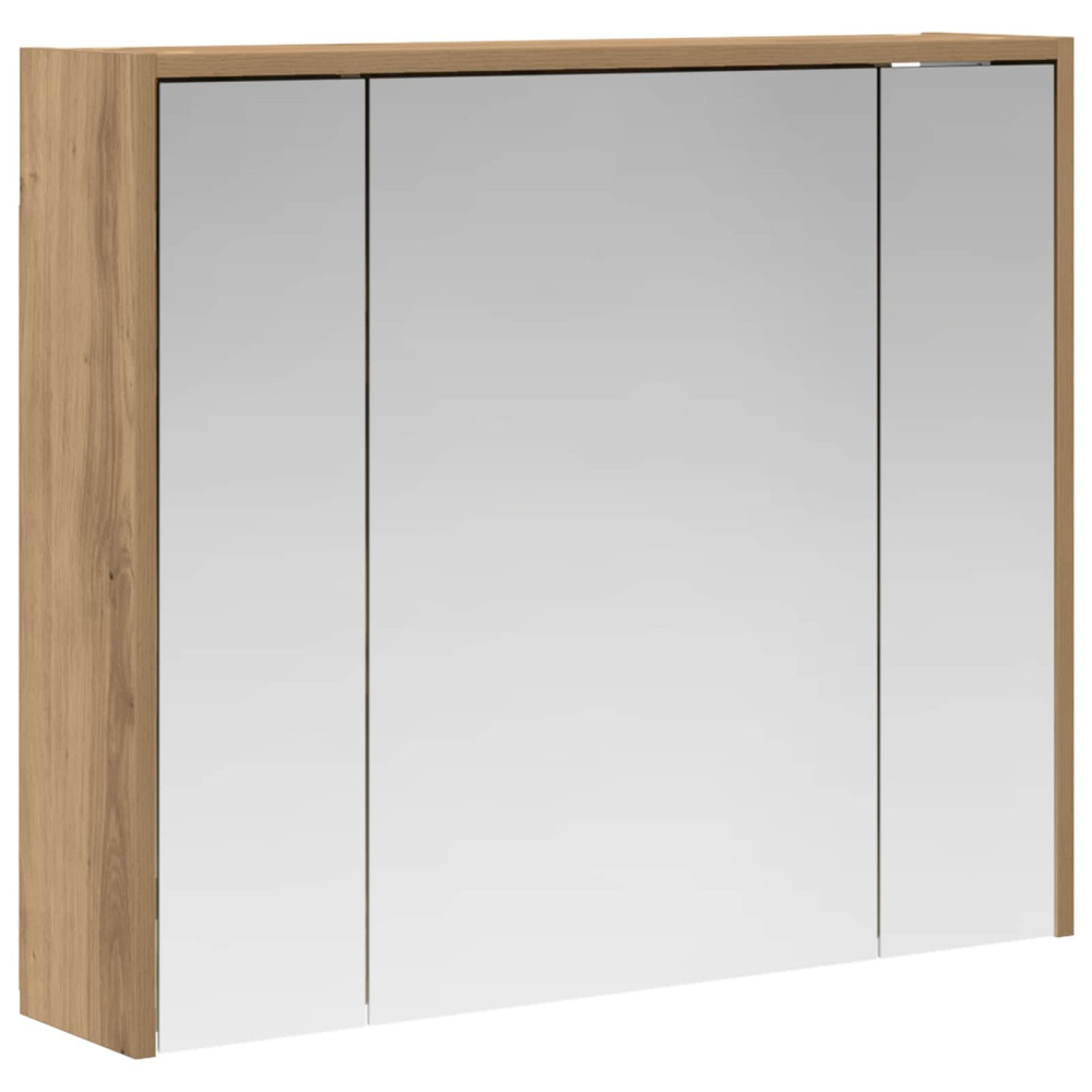 Produktbild för Badrumsspegelskåp Artisan Ek 73,5 x 16 x 62,5 cm
