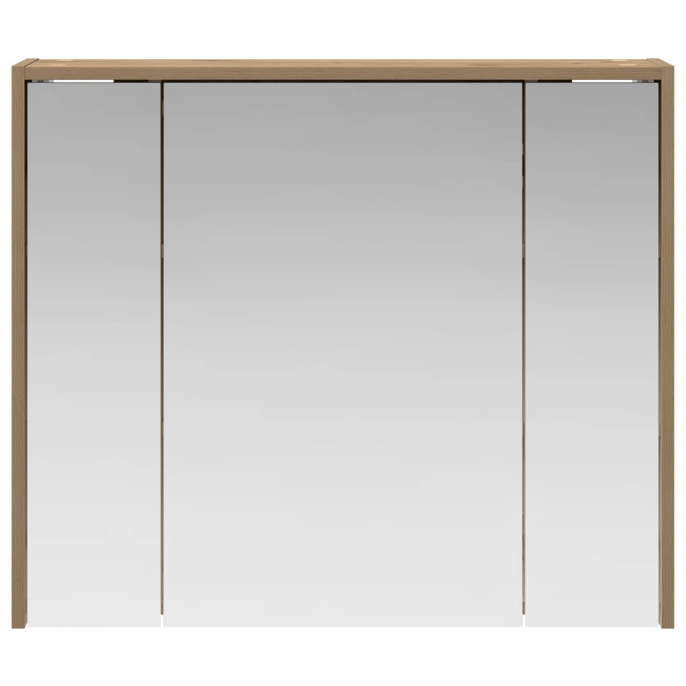 Produktbild för Badrumsspegelskåp Artisan Ek 73,5 x 16 x 62,5 cm